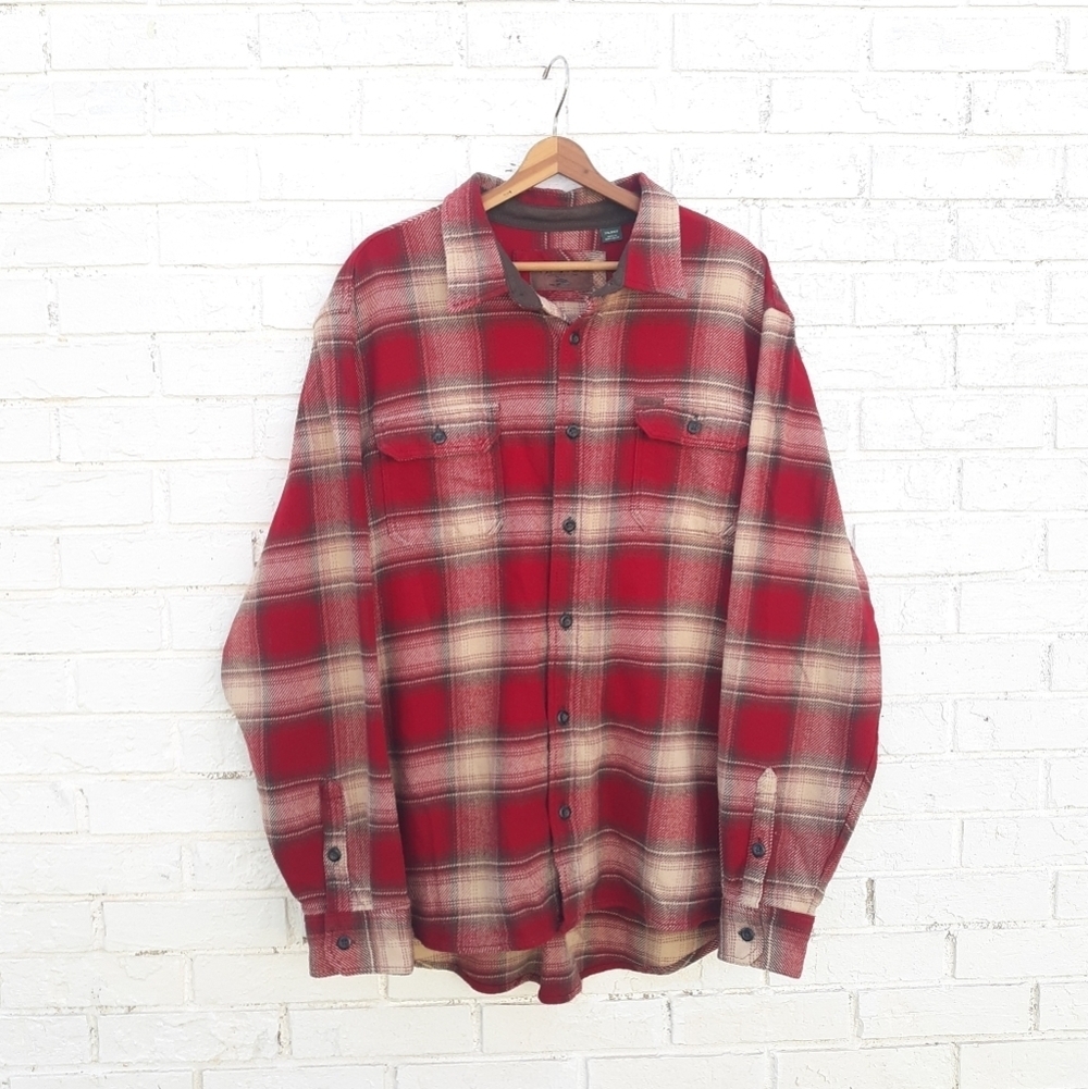 Orvis Big Bear Heavy Flannel Shacket XXL